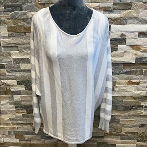 Cyrus Light Gray Knit Top